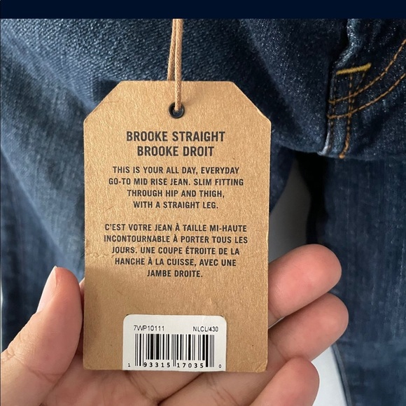 NWT Lucky Brand Host Pick 🥳crapped jeans NEW - Picture 5 of 6